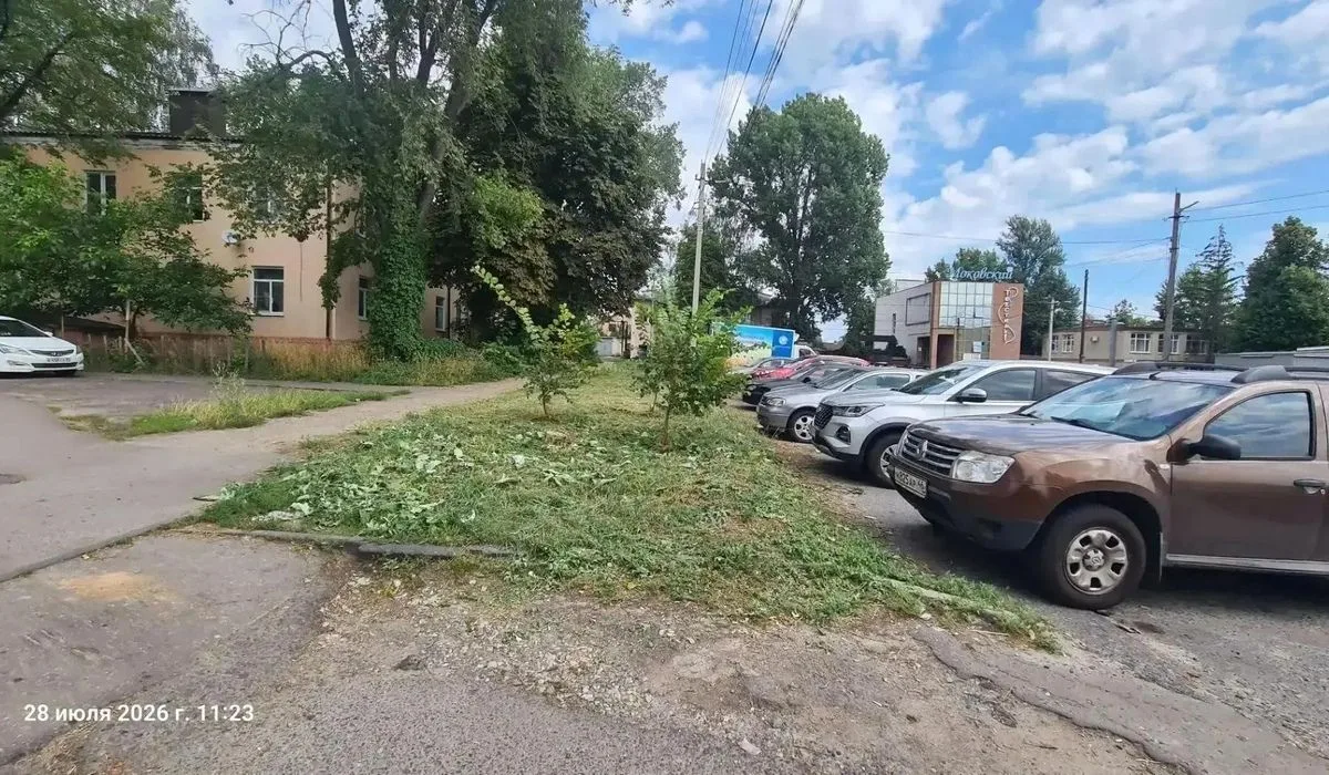 Благоустройство территории в Сеймском округе Курска