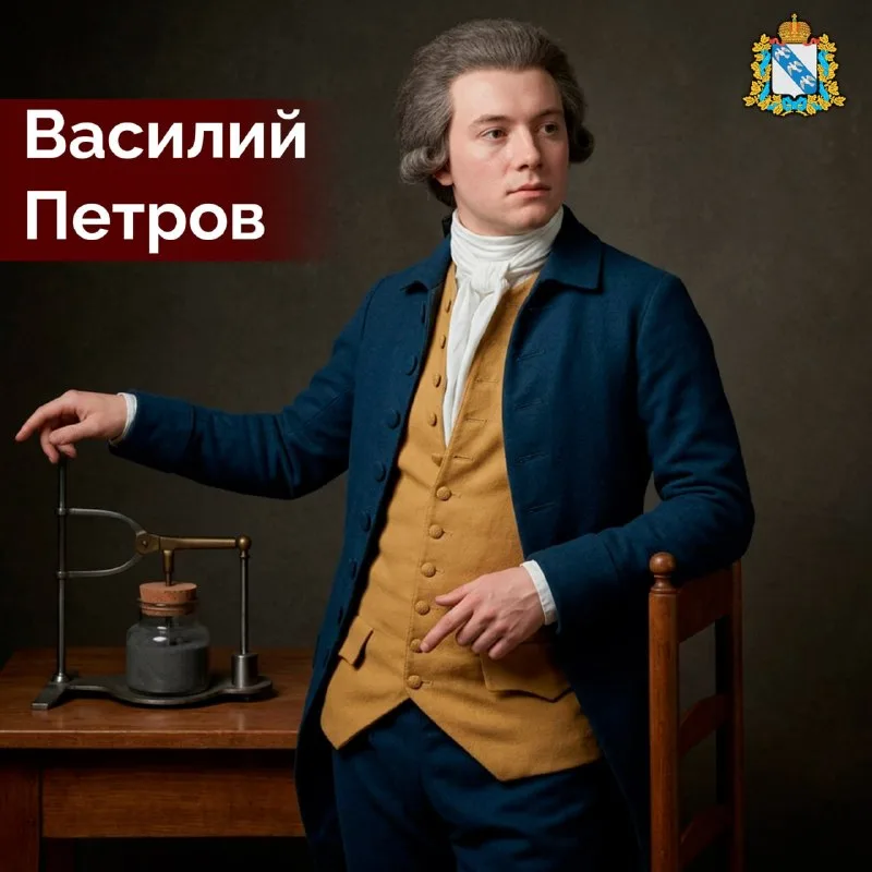 265 лет назад в Обояни родился основоположник электротехники Василий Петров