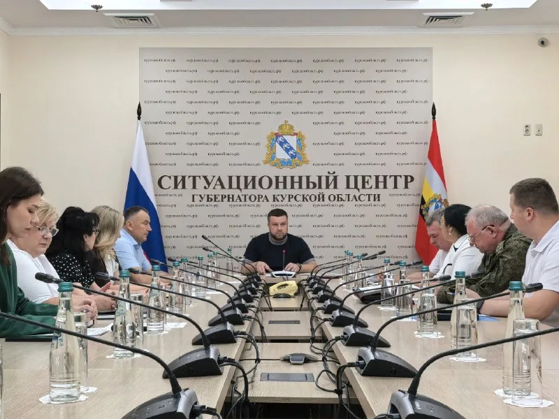 Заседание комиссии по поддержке ветеранов СВО в Доме Советов Курска