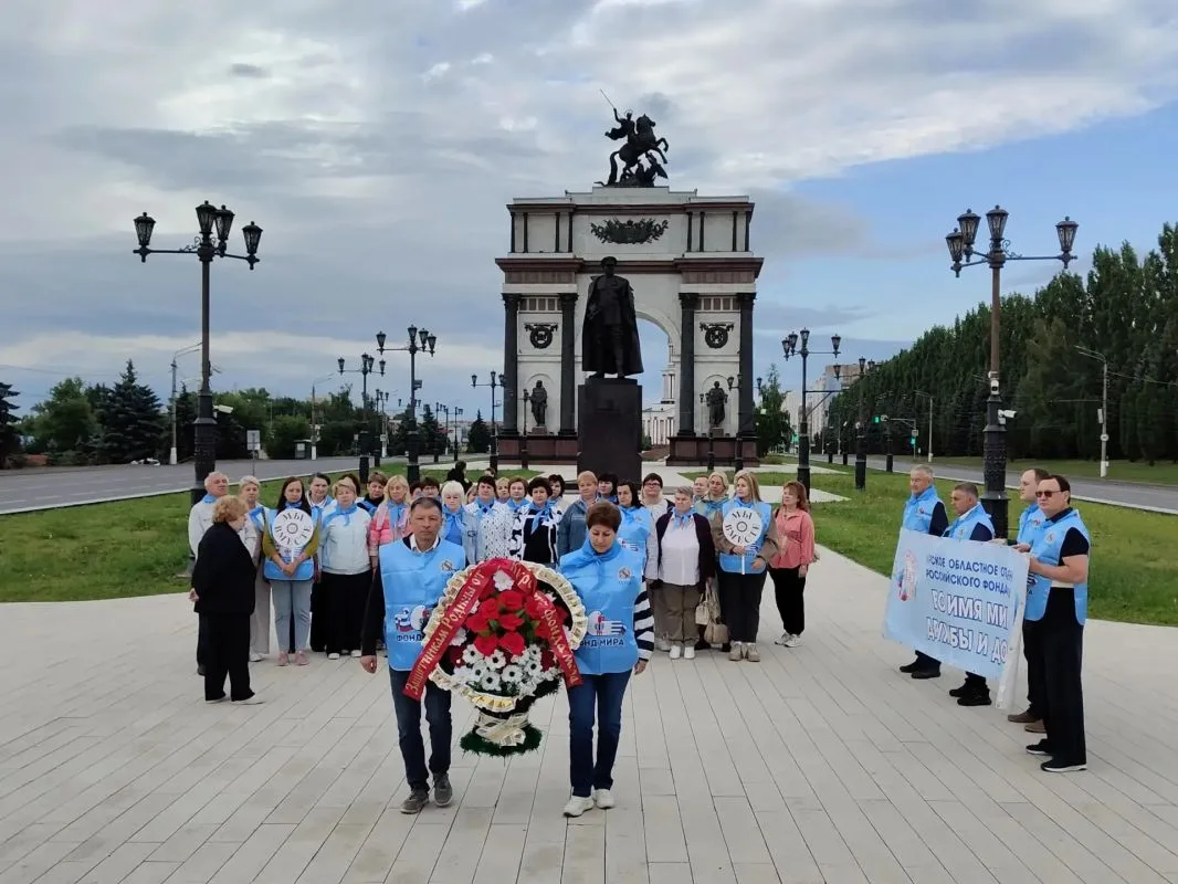 В Курской области завершился XXXVI Марш мира