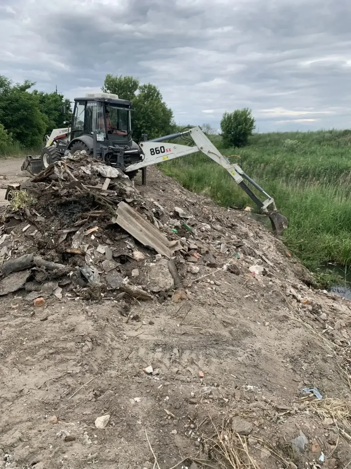 В Курске вывезли более 1100 кубометров строительного мусора