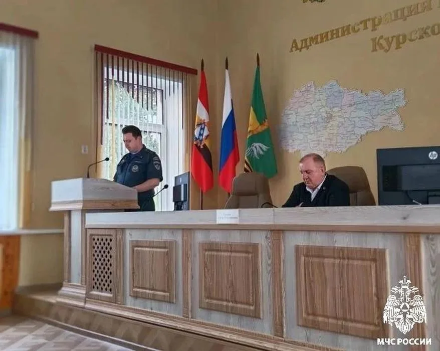Профилактика безопасности на избирательных участках в Курской области