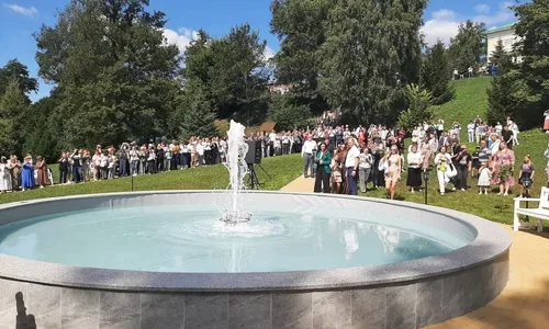 В Курской области восстановлен исторический фонтан в усадьбе Афанасия Фета