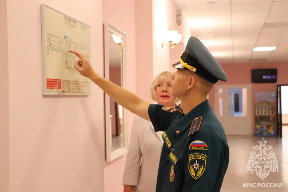 В Курской области проведено 645 профилактических мероприятий по пожарной безопасности в школах