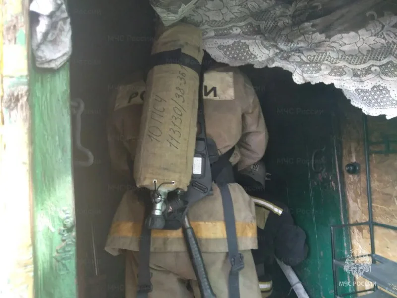 Пожар в жилом доме во Льгове: огнеборцы ликвидировали возгорание за 14 минут