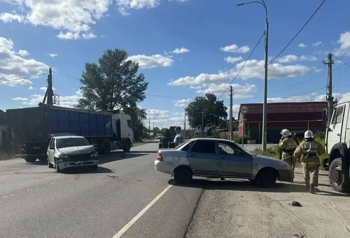 ДТП в селе Беседино: столкновение двух автомобилей