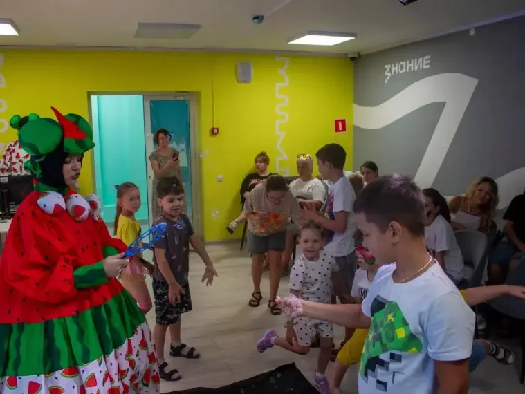 В Курске прошел клуб выходного дня для семей