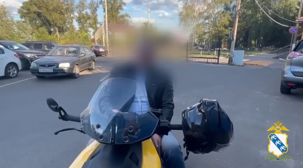 В Курске полицейские выявили мотоциклиста, нарушившего ночной запрет на движение