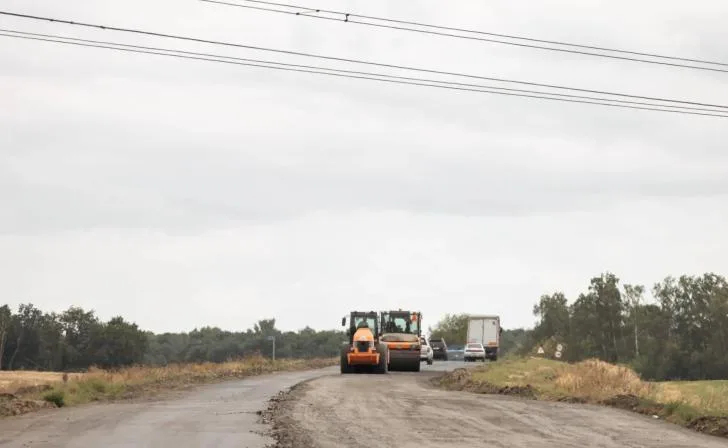 В Курской области начался ремонт дороги протяжённостью 17,3 км