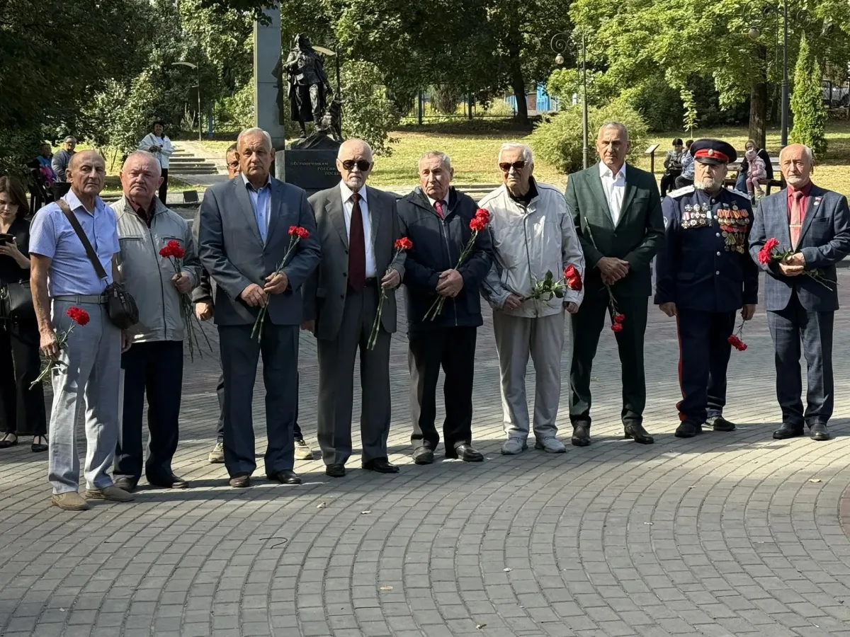 В Курске отметили 149-летие со дня рождения Дзержинского
