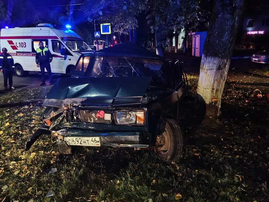 ДТП в Железногорске: трое пострадавших в результате аварии