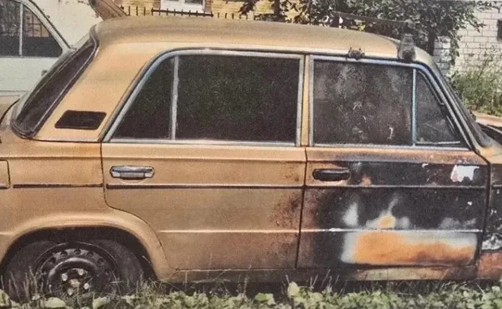 Пьяный мужчина поджёг автомобиль на стоянке в Курске