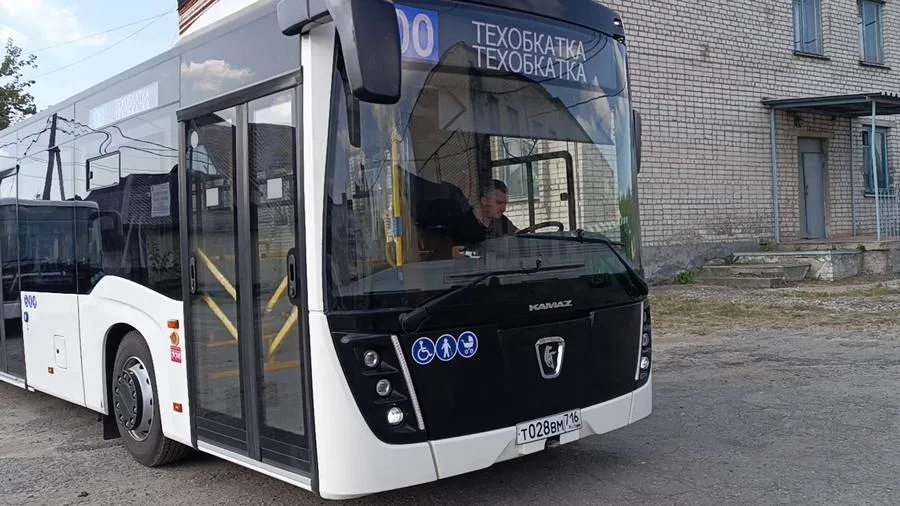 В Курске стартовали тесты низкопольного автобуса «КАМАЗ-5299»
