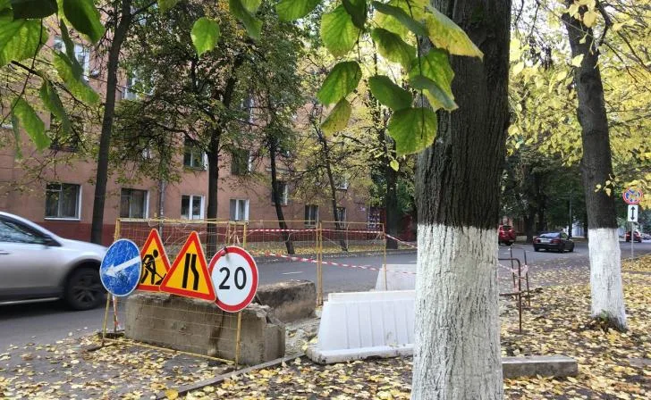 В Курске продолжается восстановление благоустройства после земляных работ